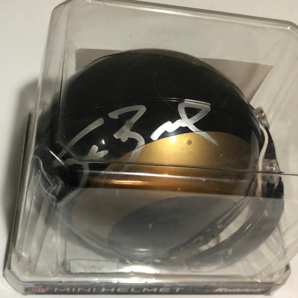 St. Louis Rams Sam Bradford Signed Mini Helmet - Picture 2 of 6